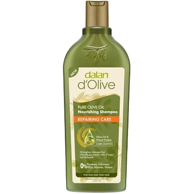 Dalan d'Olive Olive Oil Shampoo Repairing Care 13.5 fl oz (400 ml)