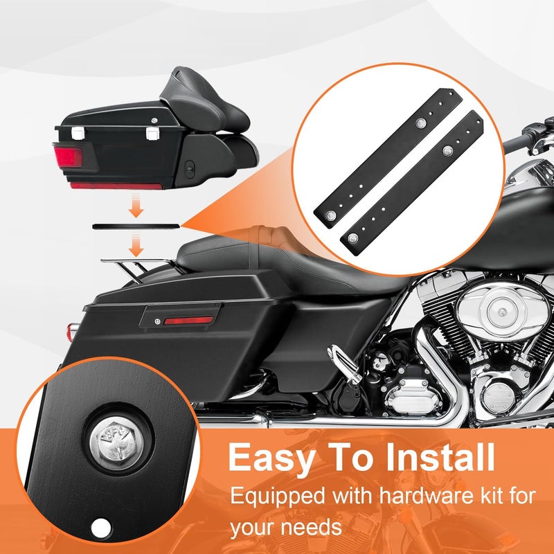 AUFER Passenger Seat Relocator Kit for Harley Touring Models - Image 4