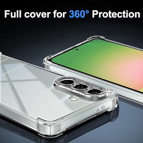 Lustree Samsung Galaxy M36 Plain Flexible Bumper Exclusive Transparent Shockproof Silicone Protective Back Cover Compatible with Samsung M36 5G - Transparent - Image 4