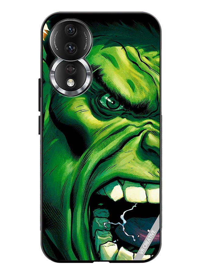 VR CREATIVE Protective Case Cover For Honor 80 Hulk Face Design Multicolour - Image 1