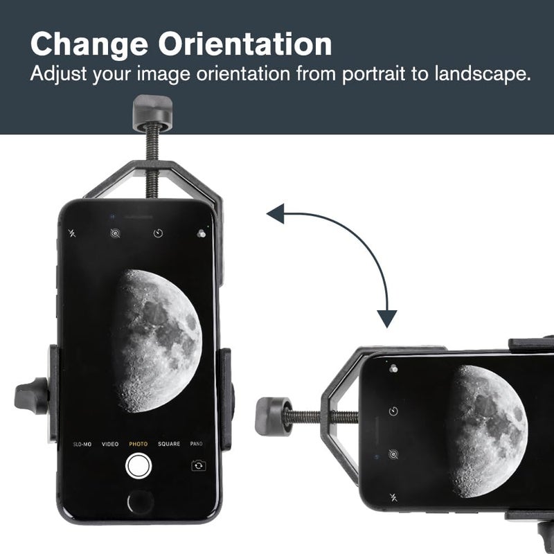 Celestron Basic Smartphone Adapter, 1.25-Inch Size, Black - Image 3