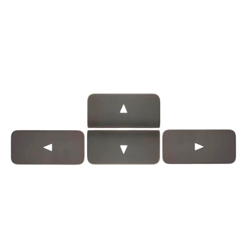WWGTMC 4Pcs Replacement Up, Down, Left, Right Arrow Keycap Key with Scissor Clip Hinge for MacBook Pro/Max M2 M3 M4 A2779 A2780 A2918 A2992 A2991 A3185 A3186 A3401 A3112 A3403,MacBook Air A3113 A3240 - Image 1