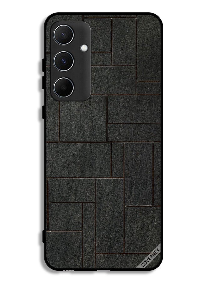 Covernex Samsung Galaxy A55 5G Protective Case Cover Stones Wall Pattern - Image 1