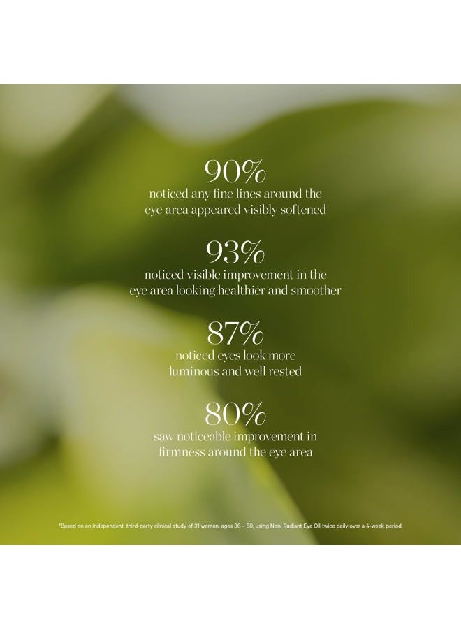 Kora Organics Noni Radiant Hydrating Under Eye Oil Roller, Smooth & Tone, Certified Organic, Cruelty Free, 0.34 Fl Oz. - Image 4