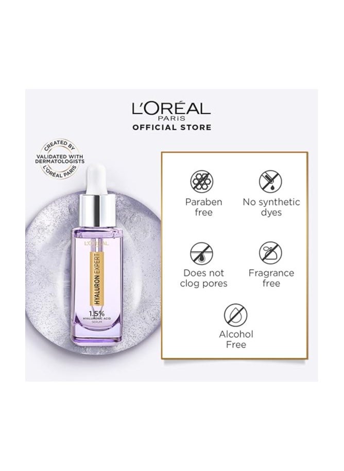 L'OREAL PARIS - L'Oréal Paris Hyaluron Expert Serum with 1.5 % Hyaluronic Acid - 30 ml - Image 1