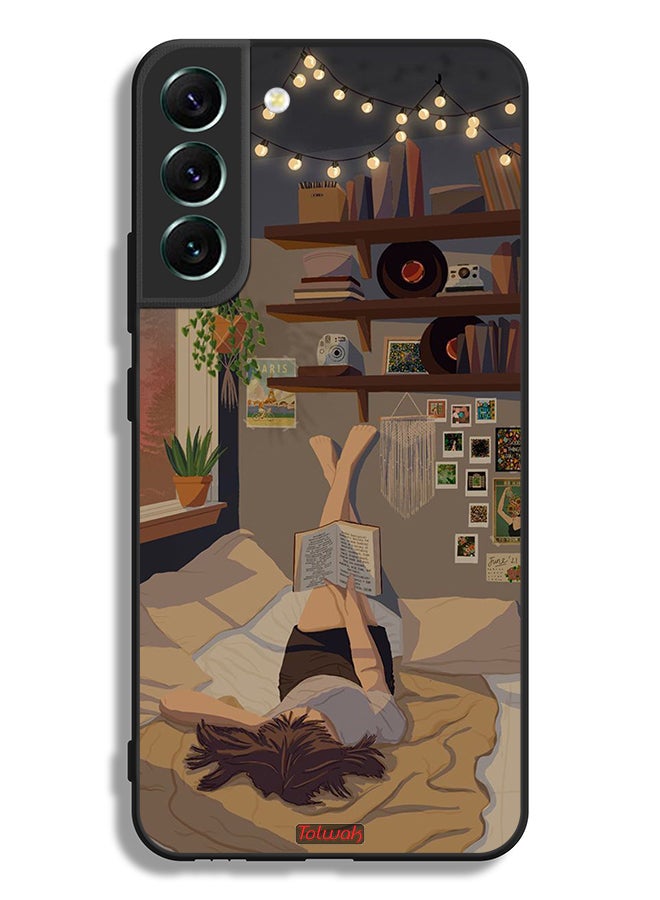 Tolwak Samsung Galaxy S22 Plus 5G Protective Case Cover Studying Art - Image 3