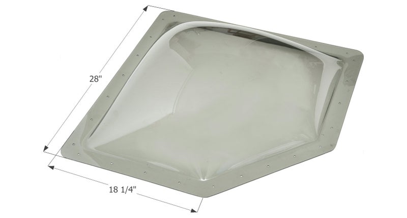 ICON RV Skylight NSL2414S Smoke