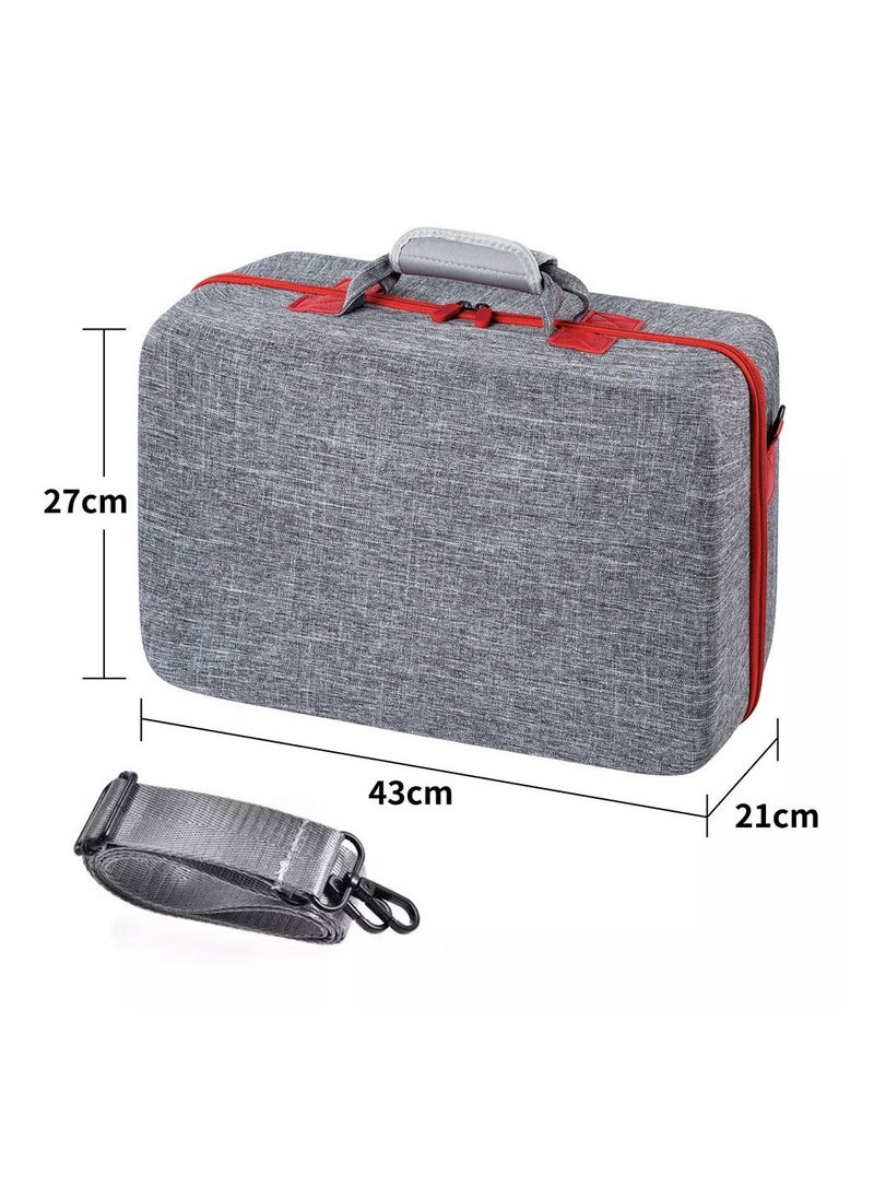 Joshberg Carrying Case for PS5 EVA Waterproof Travel Case Bag for Playstation 5 Console Adjustable Handle Bag  - Image 2