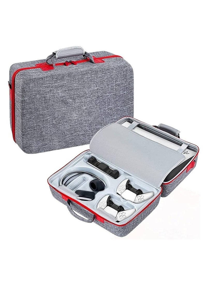 Joshberg Carrying Case for PS5 EVA Waterproof Travel Case Bag for Playstation 5 Console Adjustable Handle Bag  - Image 1
