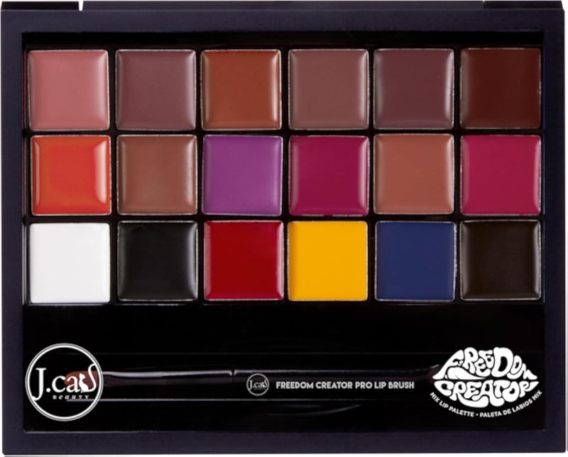 J. Cat Beauty FREEDOM CREATOR LIP PALETTE - FC101 Freedom First,Multicolor
