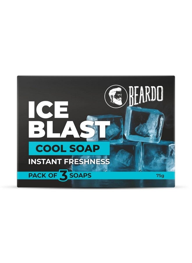 BEARDO Ice Blast Soap 75Gx3 - Image 1