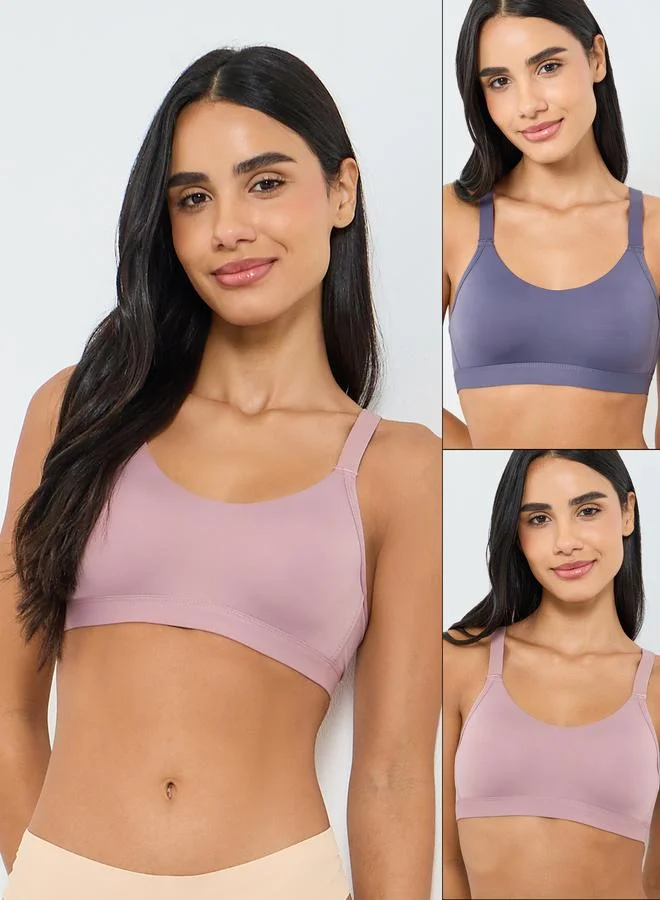 Pack of 2 - Moulded Full Cup Bra