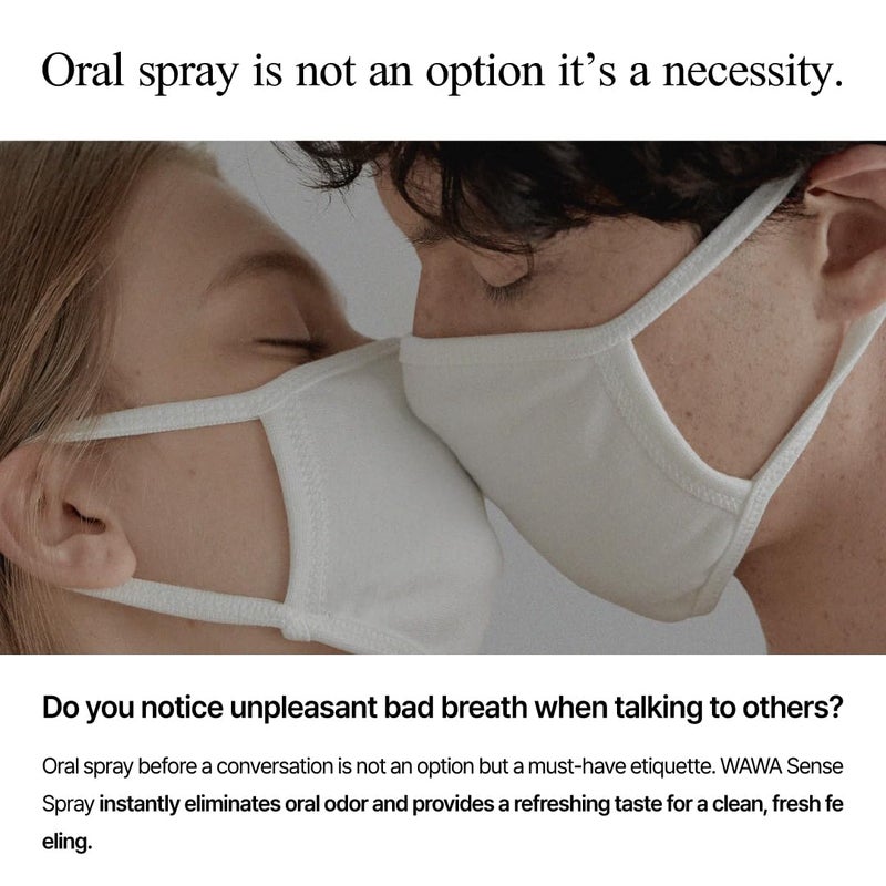ROROBELL Wawa Sense Spray Oral Care Mouth Freshener Fights Bad breath ((1/3 Fl Oz (Pack of 3))) - Image 3