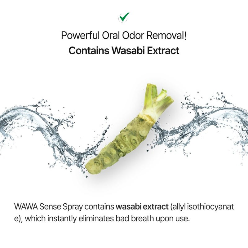 ROROBELL Wawa Sense Spray Oral Care Mouth Freshener Fights Bad breath ((1/3 Fl Oz (Pack of 3))) - Image 5