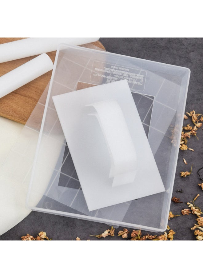 Generic - Snowflake Crisp Nougat Plastic Mold Special Living Bottom Cooling Setting Plate Homemade Baking Diy Set Of Household Tools-Specifications:Snowflake Mold Set-Color:Pp Material ( 0615835 / 0615836 / 061248 / 061246 ） - Image 1