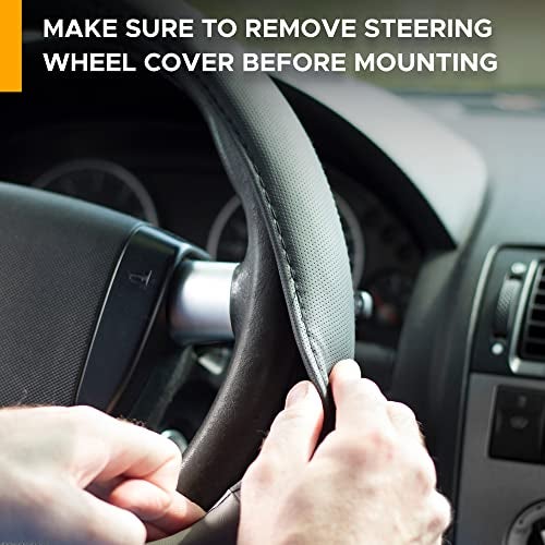 EcoNour 2 in 1 Car Steering Wheel Desk, Tray for Laptop Car Mount with Pen Holder| Food Tray for Eating with Drinks Holder | Multipurpose Travel Car Accessories - Image 4