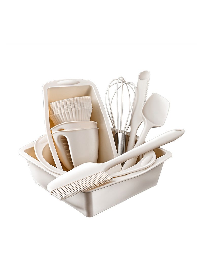 دوغي طقم أدوات صينية الخبز سيليكون 22 قطع للمنزل - Image 1