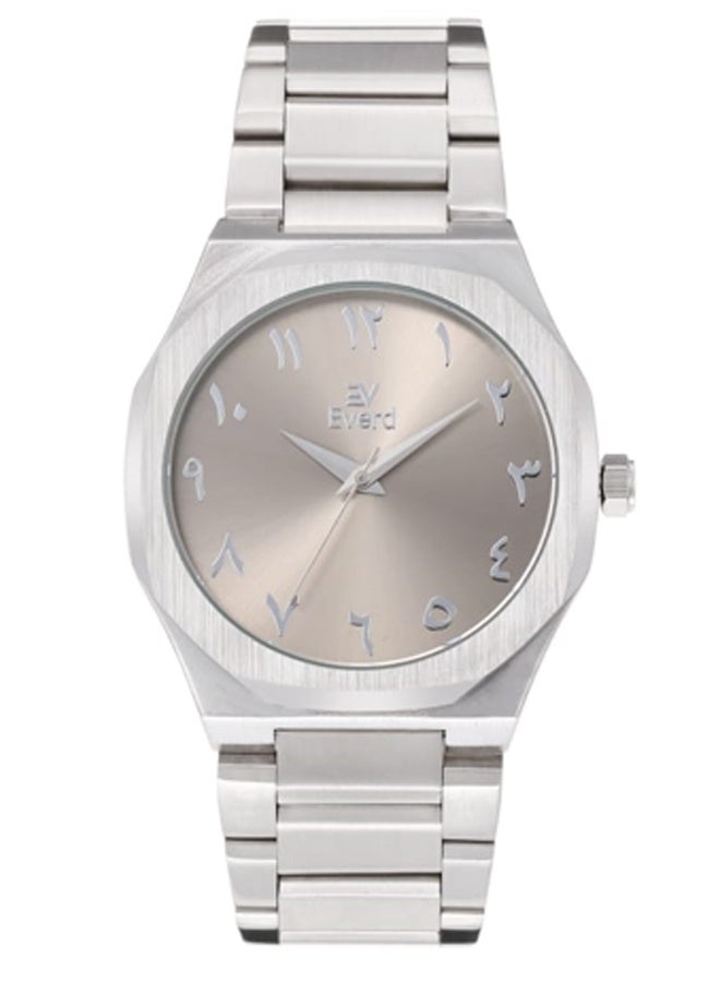 إيفيرد ساعة يد رجالية كوارتز فاخرة بتصميم عصري، مقاومة للماء ومضيئة