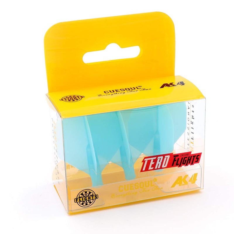 CUESOUL TERO AK4 Transparent Dart Flights Diamond Shape,Set of 3 pcs(CS-AK4+7ZS) - Image 5