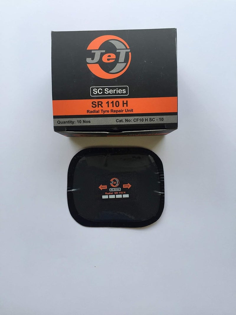 Jet Performance SR 110H Radial Tire Repair Patch - 10 Pieces