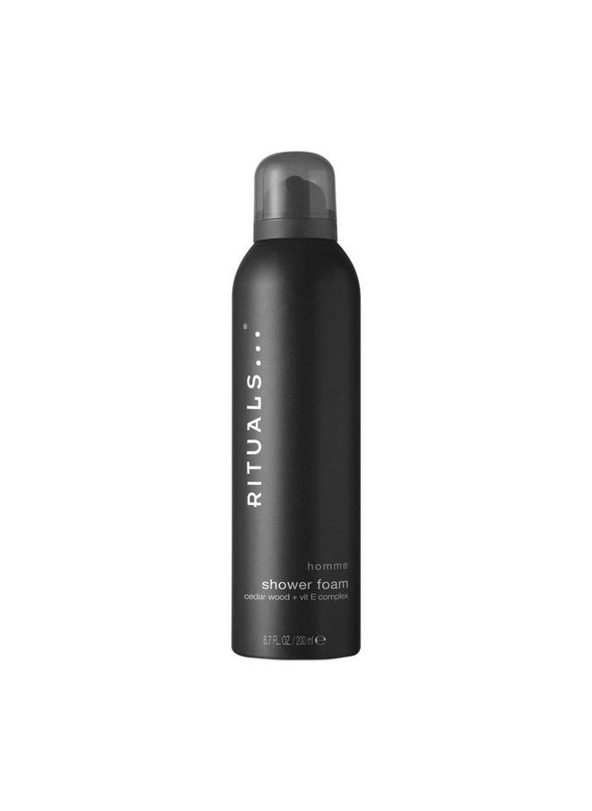 RITUALS Homme Classic Foaming Shower Gel Body Wash With Cedar Wood & Vitamin E Complex 6.7 Fl Oz (1 Pack)  - Image 2