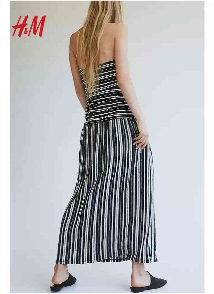 H and M - HM Women's New Loose Lightweight Comfortable And Fashionable Dress - Image 1