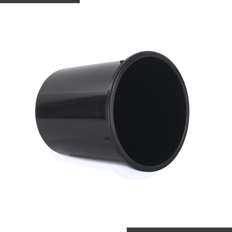 Kuber Industries Pack of 2 OpenTop 5 Liters Dustbin for Bedroom Bathroom Kitchen Durable Portable Garbage Bin for Daily Household Use Dustbin for OfficeSmall Spaces Black - Image 5