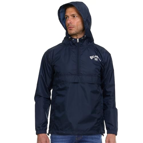 Billabong Big and Tall Rain Jacket - Hoodie Anorak Windbreaker Jacket for Men, Waterproof Water Resistant Raincoat - Image 3