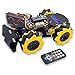 Adeept 4WD Robot Kit OmniDirectional Mecanum Wheels Car for ESP32S3 Banana Pi PicoWS3 DIY STEM Remote Educational Robotic with LCD1602 Display Python Code PDF Tutorials - Image 2