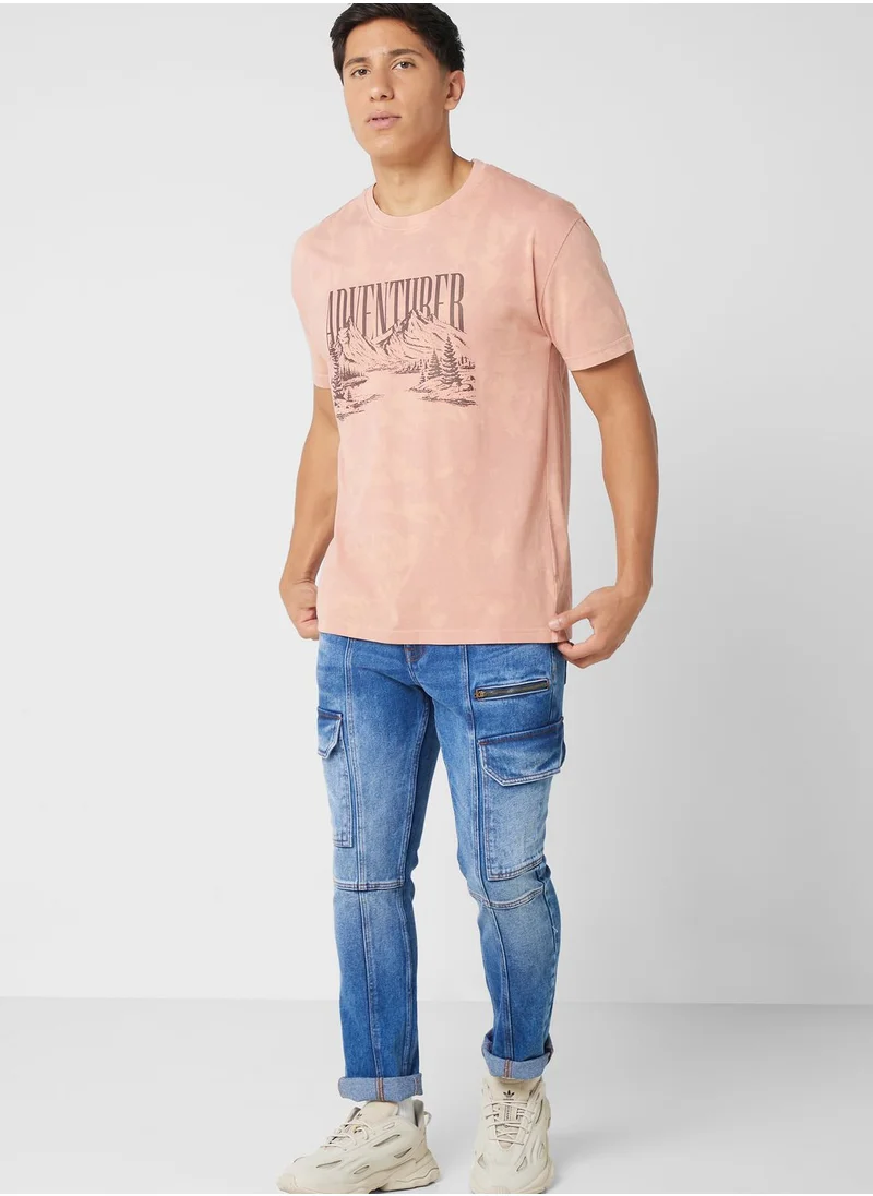 Seventy Five Relaxed Fit Cargo Jeans