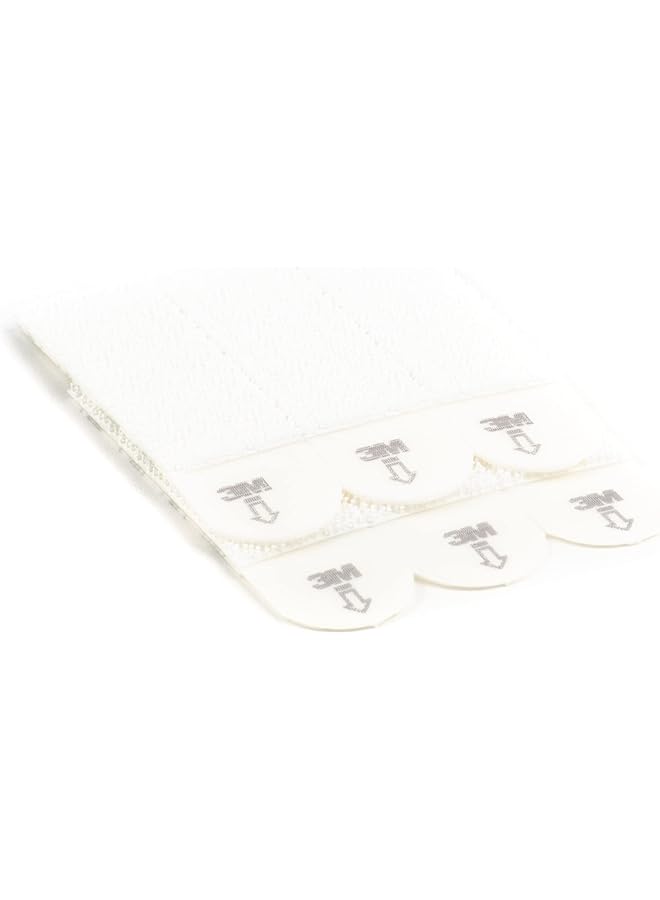Command Picture Medium Hanging Strips White Color 3 Pairs Pack Holds 4 Kg Whole Pack Organize Decoration No Tools Holds Strongly Damage Free Hanging  - Image 3