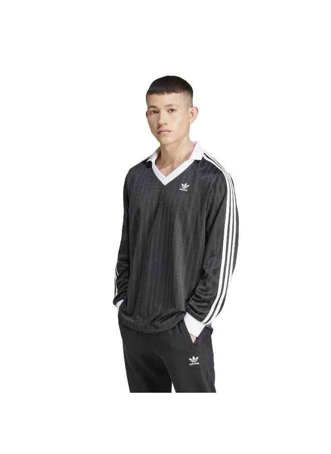 adidas Originals adidas pique LS Black Originals Men T-SHIRTS