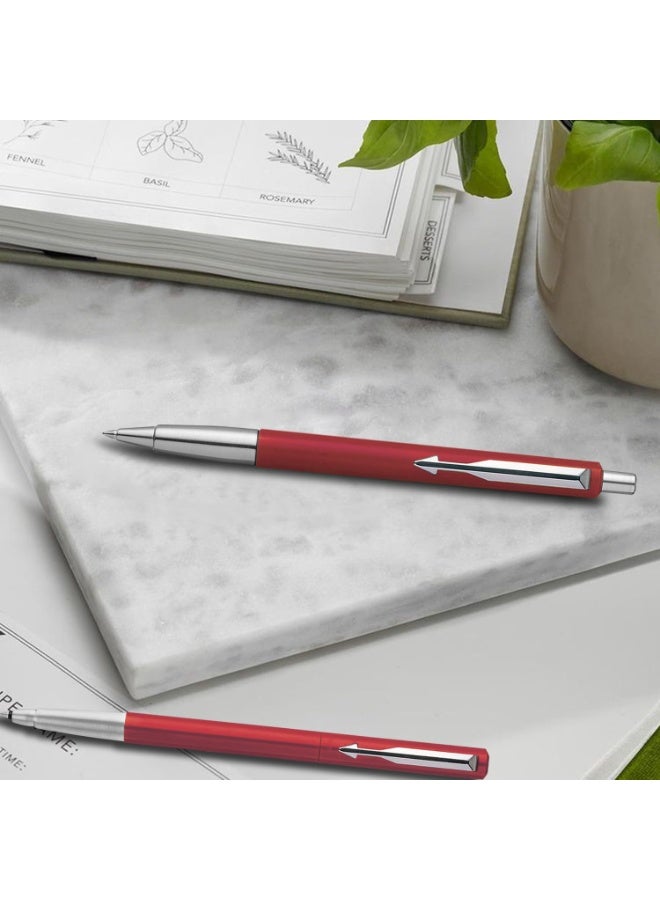 PARKER Vector Standard Rollerball Red Pen| Ink Refill | 5655 - Image 3