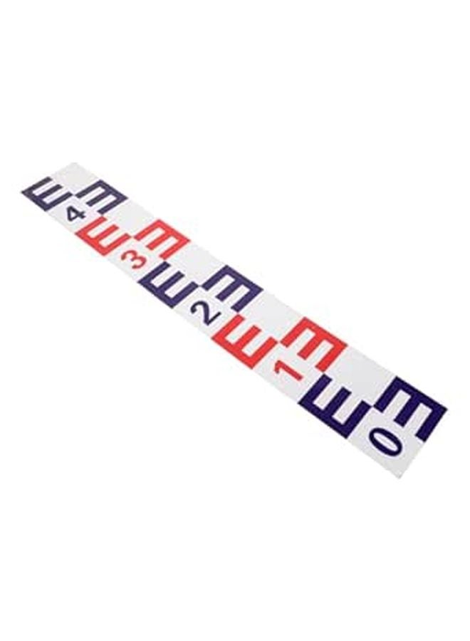 ملصق مقياس مستوى الماء ذاتي اللصق قابل للإزالة للبرك فوق الأرض سهل القراءة - Image 1