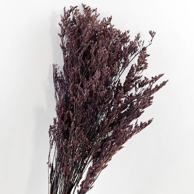 Bluejw Everlasting Colored Limonium Spray - Preserved Natural Statice Dried Flowers for Valentine's & Christmas, Dried Plants Decor - Image 1