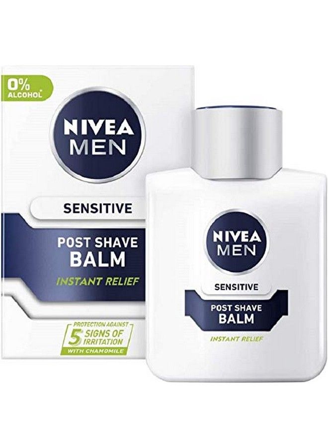 NIVEA MEN Nivea For Men Sensitive Post Shave Balm 3.3 Ounce (Pack Of 1) (Thomaswi) - Image 1