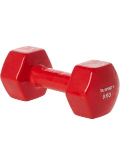 TA Sport Vinyl Dumbbell, Red, 9 Kg, ���KZ22-RED - pzsku/Z9B829004D9DA6E16BD21Z/45/_/1722834885/84db68ca-09fa-4d1e-86b1-c226100b7009