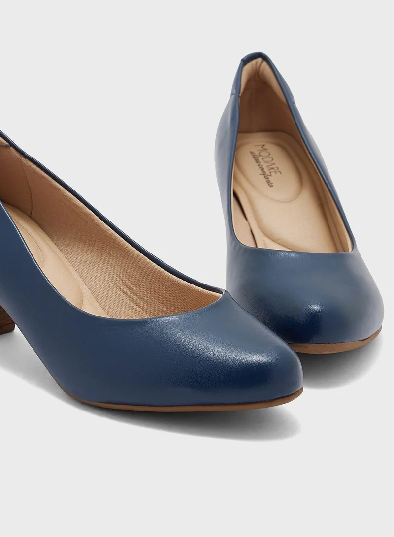 MODARE Maryam Pointed Toe Low-Heel Pumps