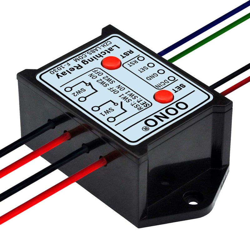 OONO DPST 1NO 1NC 8Amp Latching Relay Module (DC 5V) - Image 3