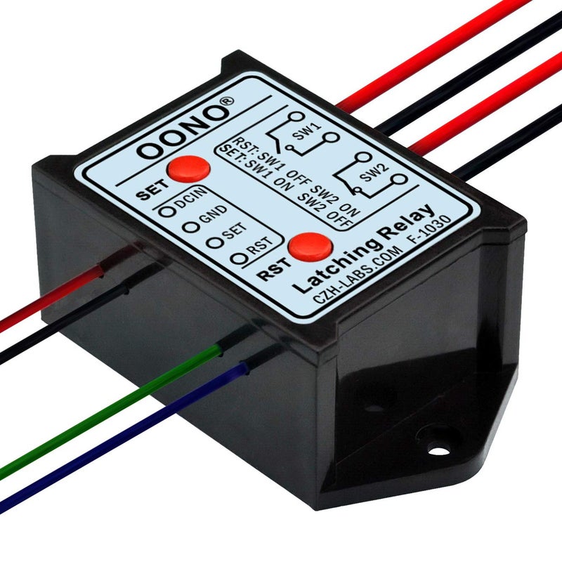 OONO DPST 1NO 1NC 8Amp Latching Relay Module (DC 5V) - Image 2