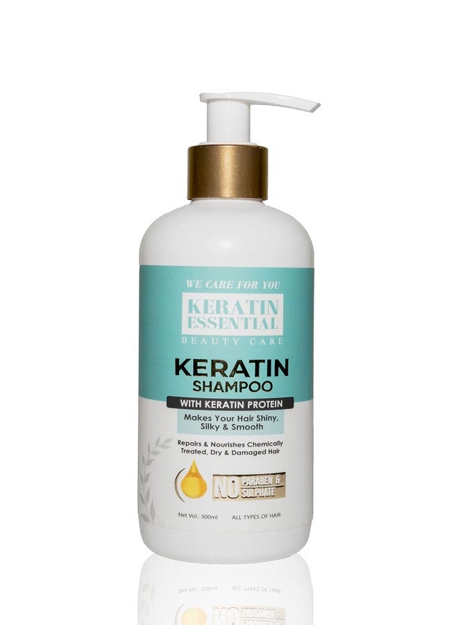 KERATIN ESSENTIAL | Keratin Shampoo & Condioner 300ml Each With Protein Extract - Image 2