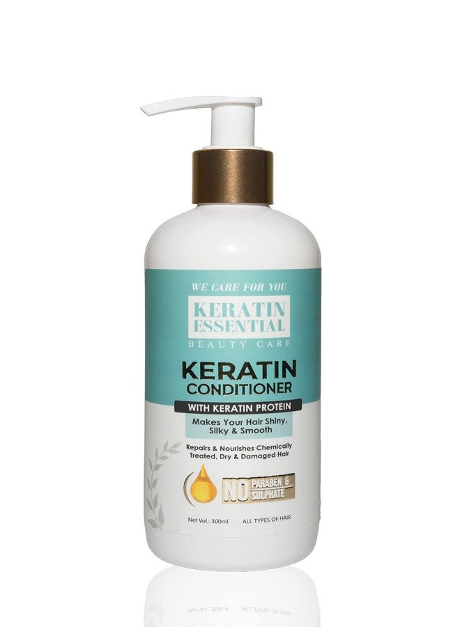 KERATIN ESSENTIAL | Keratin Shampoo & Condioner 300ml Each With Protein Extract - Image 4