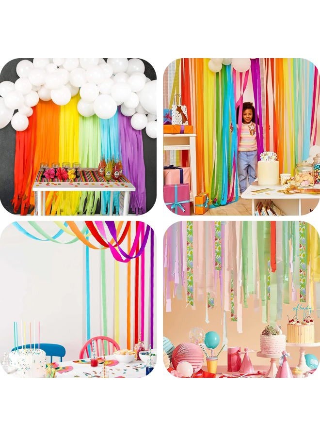 BEISHIDA Black Crepe Paper Roll, 9.8 Inch Wide 8ft Long Crepe Paper Sheet for Flower Making, Wedding Ceremony, Birthday Holiday Halloween Party Decoration,DIY Craft(2Rolls) - Image 4