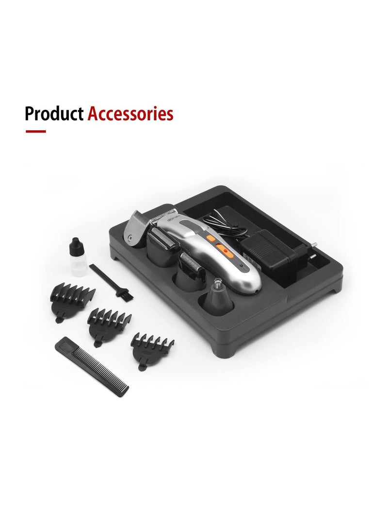 مستر لايت عشرة في واحد ، أداة تشذيب الشعر ذات 5 مواضع ، وقت استخدام لاسلكي 40 دقيقة - Image 5