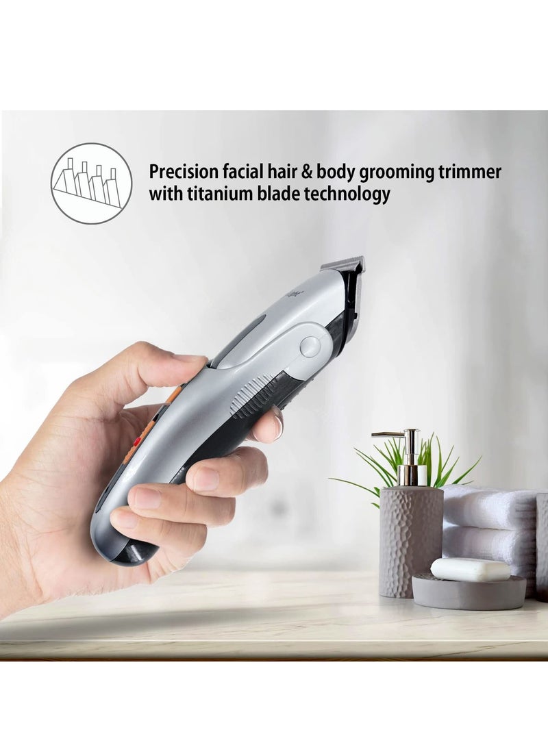 مستر لايت عشرة في واحد ، أداة تشذيب الشعر ذات 5 مواضع ، وقت استخدام لاسلكي 40 دقيقة - Image 3