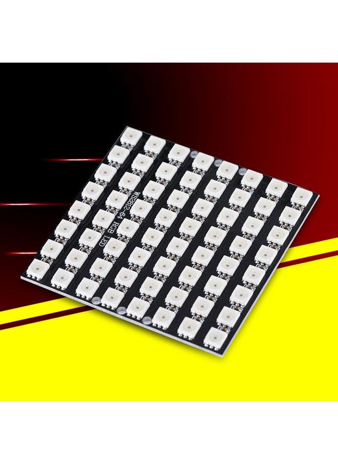 64 Bit 8 * 8 Full-color 5050 RGB LED Driver Development Board