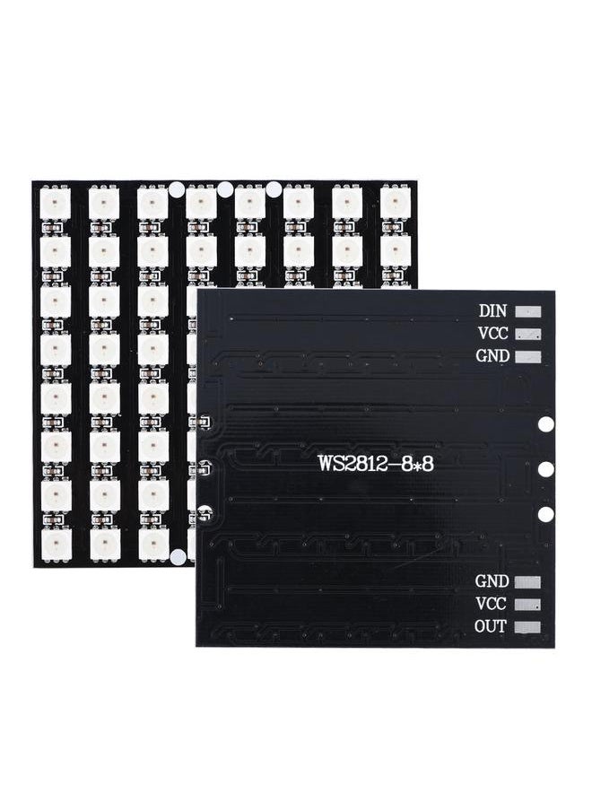 64 Bit 8 * 8 Full-color 5050 RGB LED Driver Development Board