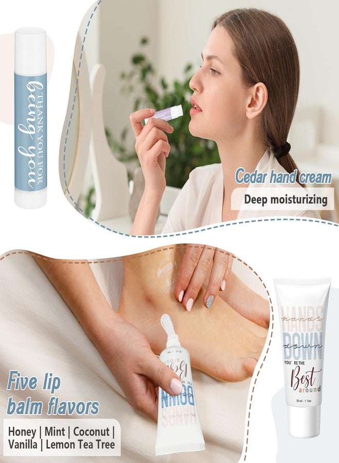 Heigble 30 Sets Bulk Gifts for Women Hand Cream and Lip Balm Set Inspirational Hand Lotion Thank You Gift for Employee Appreciation Office Staff Female Coworker Team Teacher Nurses Guests - Image 4