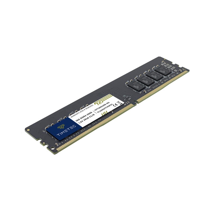 Timetec Premium 16GB DDR4 2666MHz PC4-21300 Non-ECC Unbuffered 1.2V CL19 2Rx8 Dual Rank 288 Pin UDIMM Desktop Memory RAM Upgrade (16GB) - Image 5