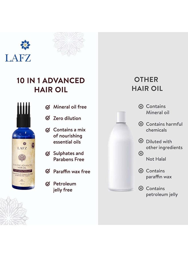 LAFZ Advanced Hair Oil White 100ml - Image 3